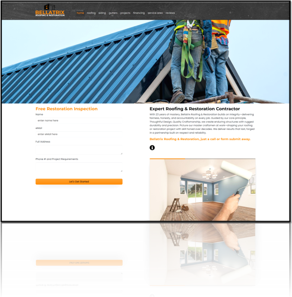 thebellatrixgroup.com website preview