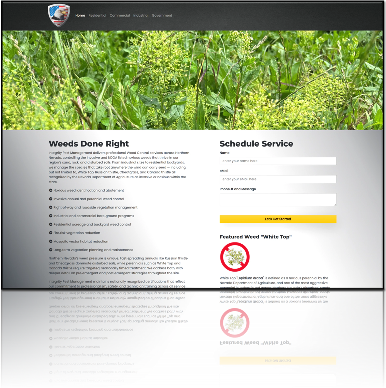 weedsdoneright.com website preview